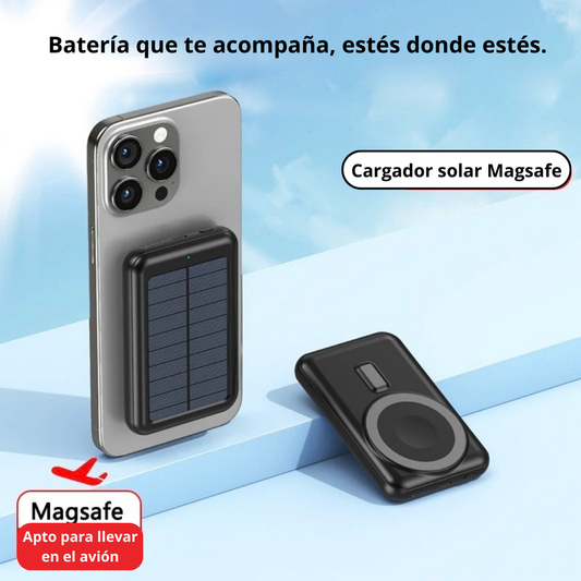 Powerbank Solar Magnético