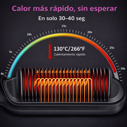 Cepillo Alisador Eléctrico
