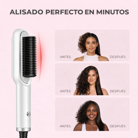 Cepillo Alisador Eléctrico