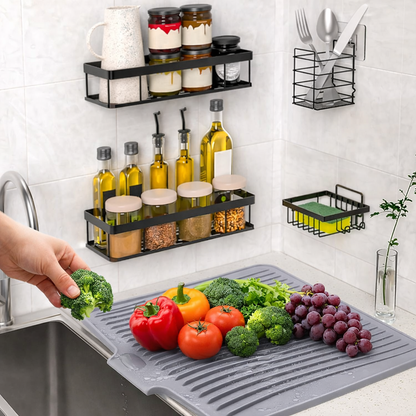 Alfombrilla Escurreplatos con Drenaje