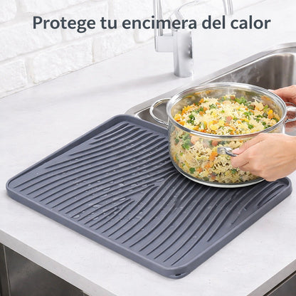 Alfombrilla Escurreplatos con Drenaje