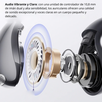 Auriculares Bluetooth Estilo Clip