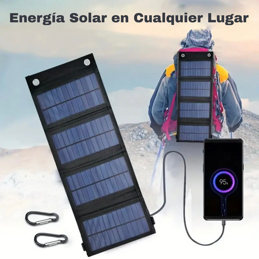 Cargador Solar Plegable