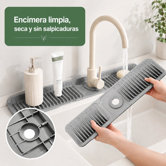 Alfombrilla Anti-salpicaduras para Grifo
