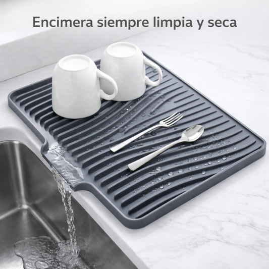 Alfombrilla Escurreplatos con Drenaje