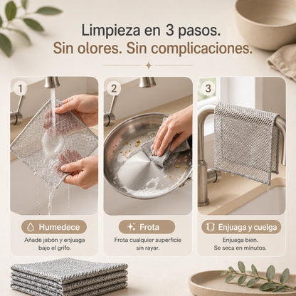 Paño Mágico de Malla Reforzada