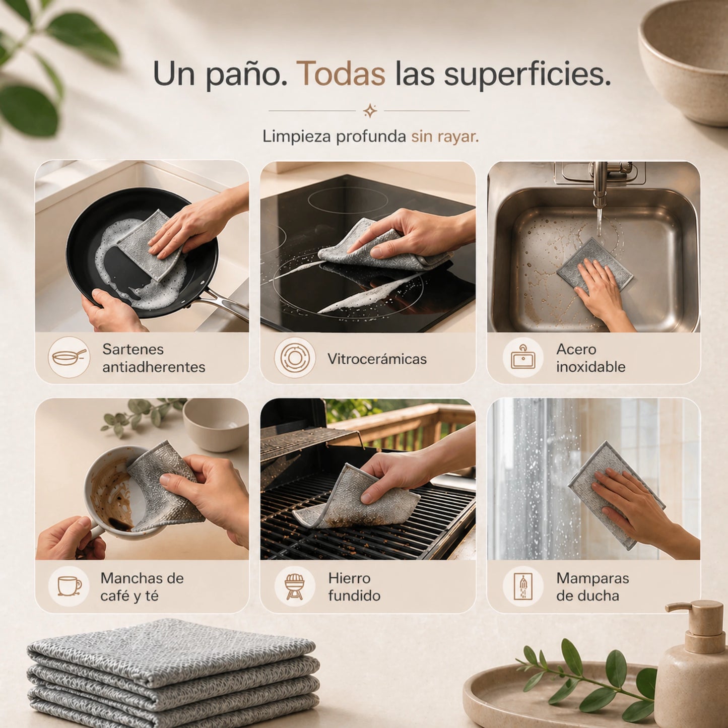 Paño Mágico de Malla Reforzada